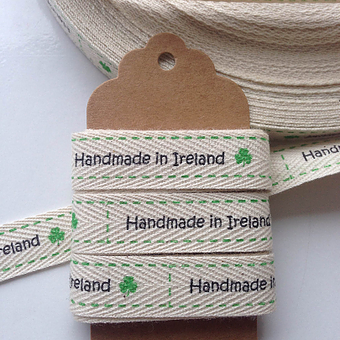Handmade in Ireland tape 