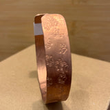 Hand hammered Copper Bracelets