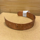 Hand hammered Copper Bracelets
