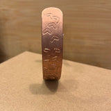 Hand hammered Copper Bracelets