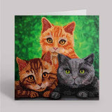 Crystal  Art Card Craft Kits by Craft Buddy