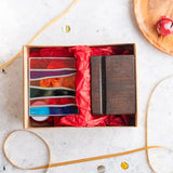 Hand Crafted Stained Glass Tea Light Set