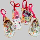 Christmas Carlingford Oyster Shell Tree Decorations