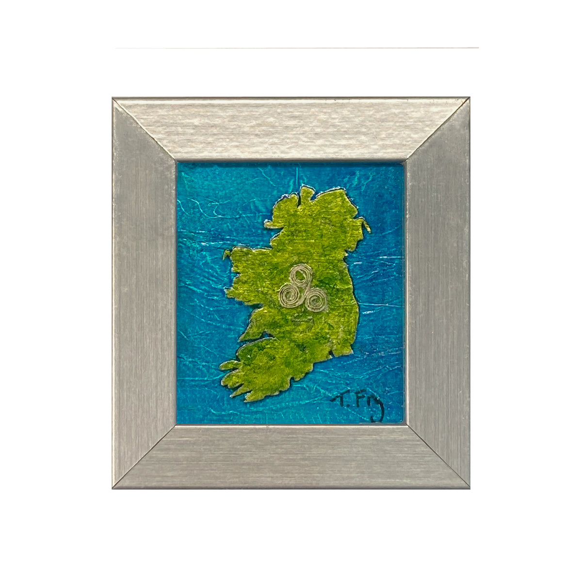 Ireland mini maps by Tracy Fry gift from Ireland Irish keepsake map