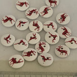 Wooden Christmas Buttons