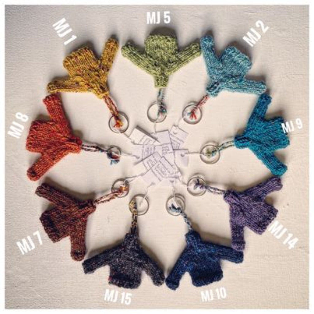 Mini Jumper Key Rings, Irish gift, Irish Aran jumper key ring