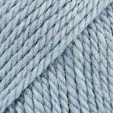 nepal aran wool/alpaca mix by drops light blue mix 8913