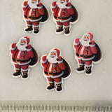 Wooden Christmas Buttons