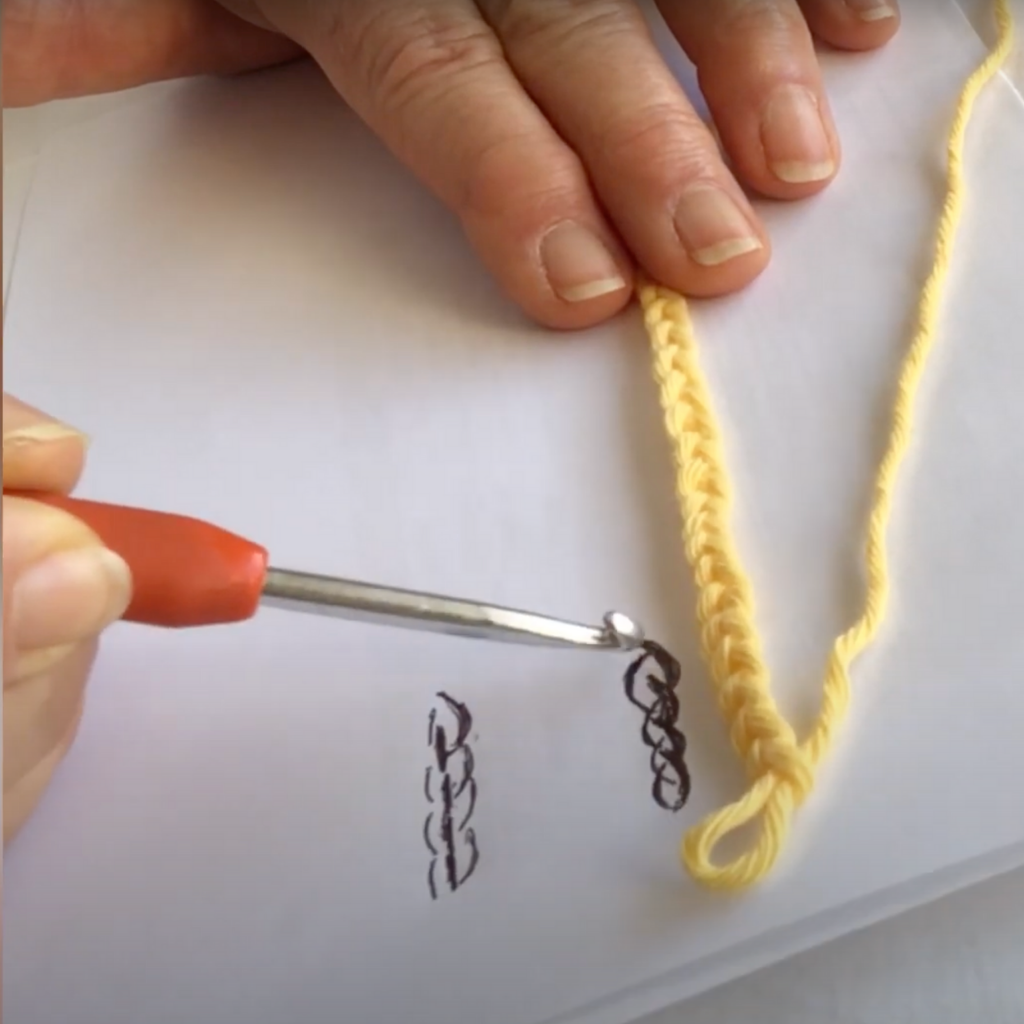 Learn to Crochet Video 2 The Finished Chain