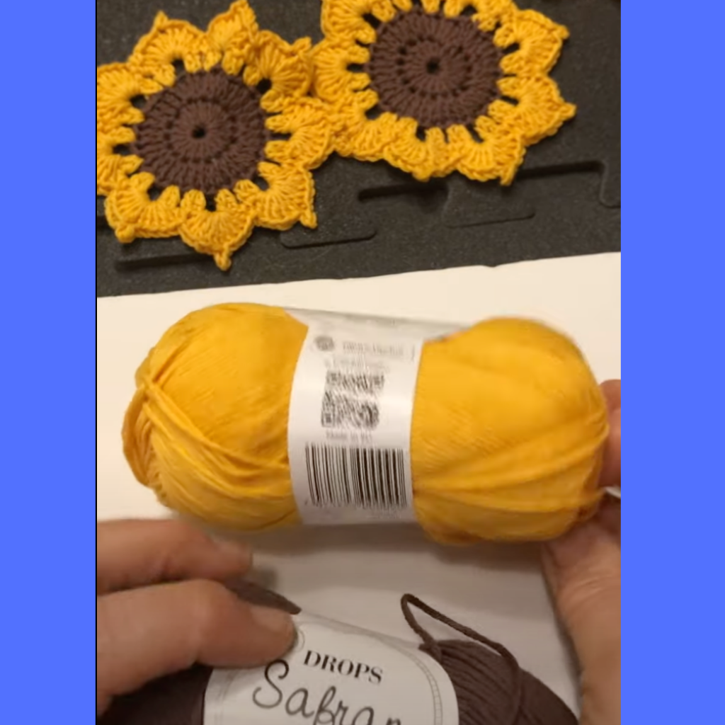 Make a Crochet Sunflower - Video 1