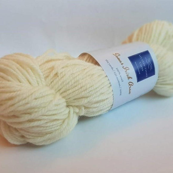 Pure wool yarns