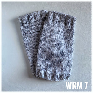 Hand knitted wrist warmers for Men