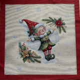Christmas Tapestry Panel
