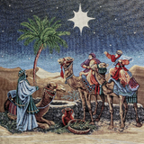 Christmas Tapestry Panel