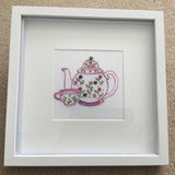 Silk Ribbon Embroidered Frames