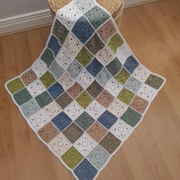 Cotton Crochet Baby Blankets