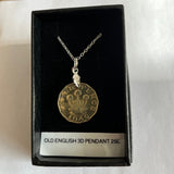 Coin pendants by Strange Change