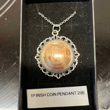 Coin pendants by Strange Change