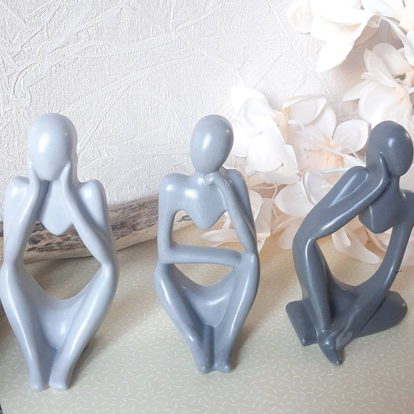 Jesmonite Figurine Set