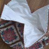 Hand-Crocheted Floral Bag by Mona Handicrafts