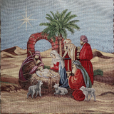 Christmas Tapestry Panel