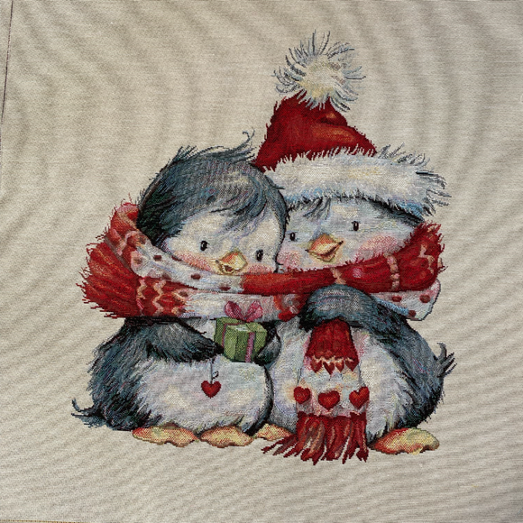 Christmas Tapestry Panel