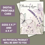 Thinking of You Card to download