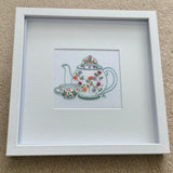 Silk Ribbon Embroidered Frames