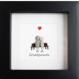 Grandparents Pebble Art by Simply Mourne