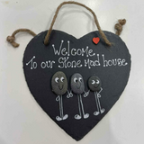 Pebble Art Slates - Family themes