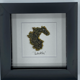 The Wee County Pebble Art Frame