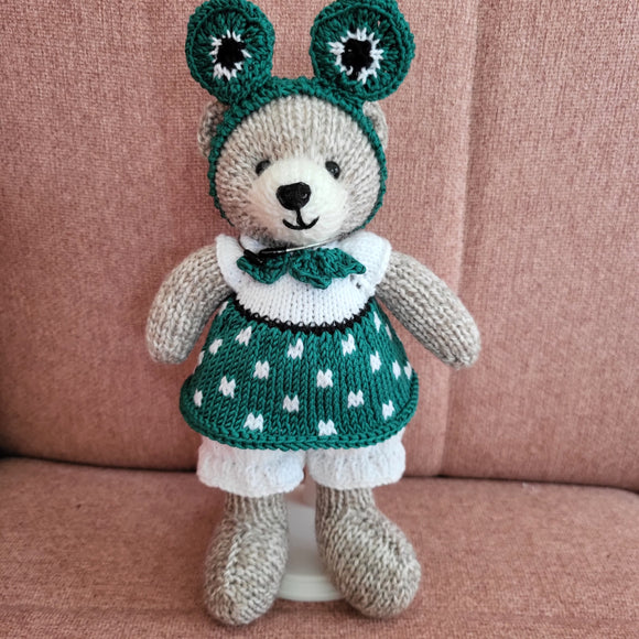 Knitted Bunnies, Bears and other  animals