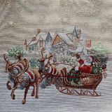 Christmas Tapestry Panel