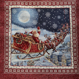 Christmas Tapestry Panel