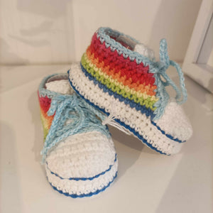 Rainbow  Baby Sneakers