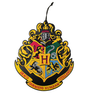 Hogwarts Crest Wooden Hanging Decoration Crystal Art Kit