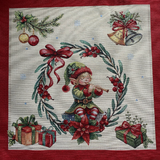 Christmas Tapestry Panel