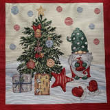 Christmas Tapestry Panel