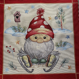 Christmas Tapestry Panel