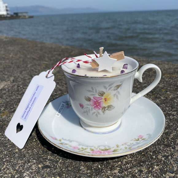 Tea cup candles