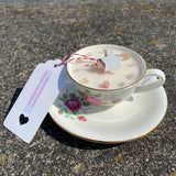 Tea cup candles