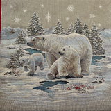 Christmas Tapestry Panel