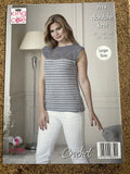 Summer top knit and crochet patterns