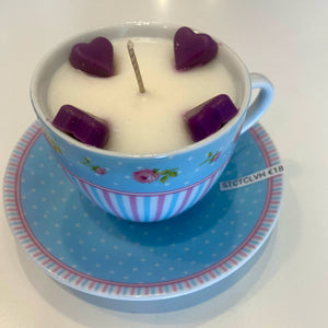 Tea cup candles