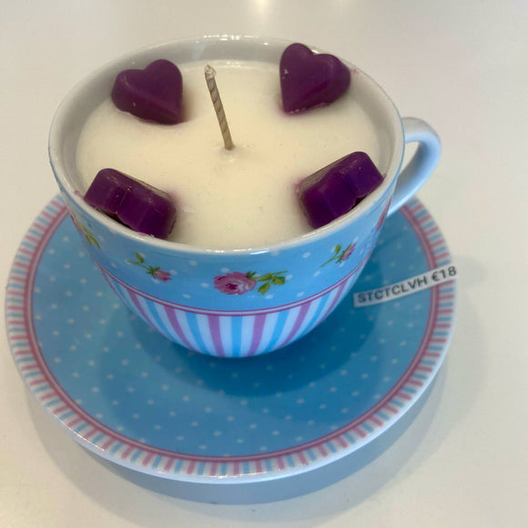 Tea cup candles