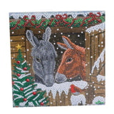 Christmas Card Crystal Art kits