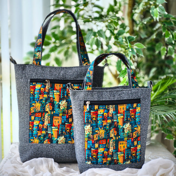 Ana Tote Bags Moody town