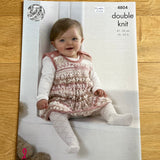 Baby Knitting Pattern DK 4804