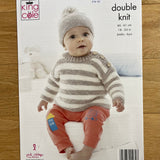 Knitting Pattern for Babies DK 5488
