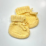 Hand knitted Baby Booties